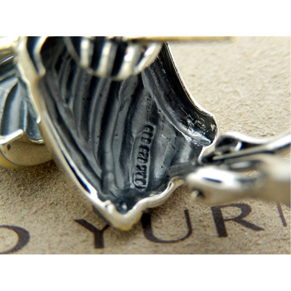David Yurman Cable Huggie Earrings in Sterling Silver & 14K Gold - Picture 6 of 8